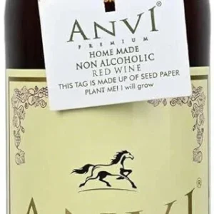 Anvi Original Homemade, Non-Alcoholic Soft Red Wine Prepared With...more